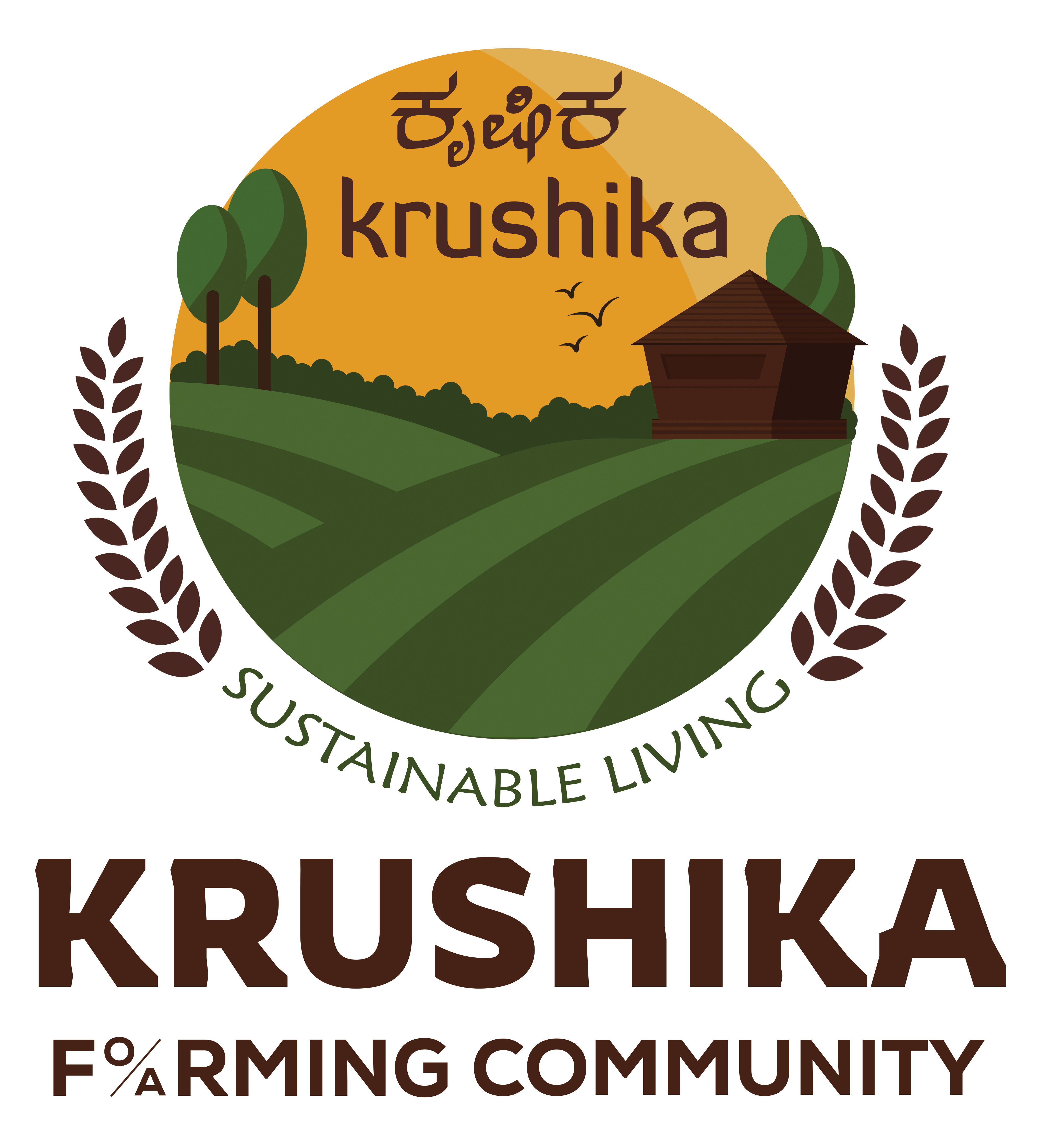 krushika farming community logo